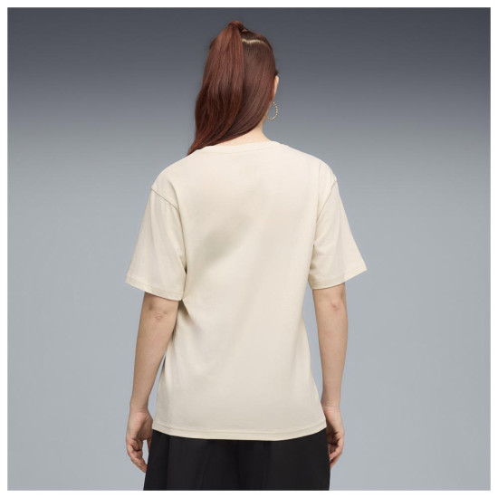 Puma Γυναικεία κοντομάνικη μπλούζα Essentials Graphics Animal Relaxed Tee